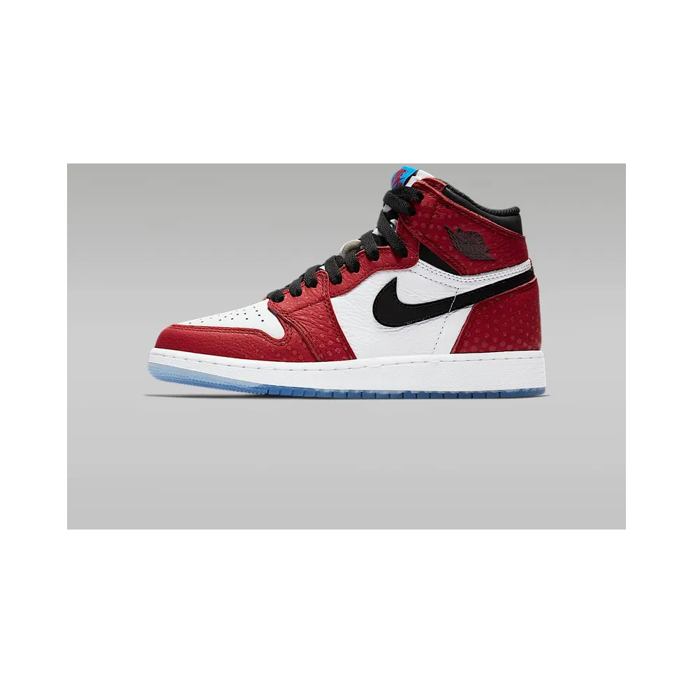 Air Jordan Nike AJ I 1 Retro High OG ‘Chicago Crystal’ (Spider-Man Origin Story) (GS) (575441-602)