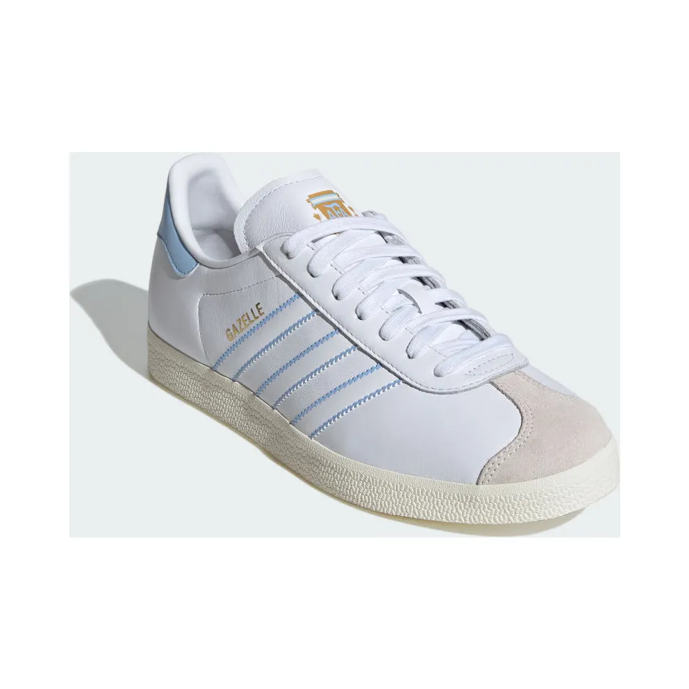 adidas Gazelle Argentina Cloud White / Glow Blue / Off White (ID3718)