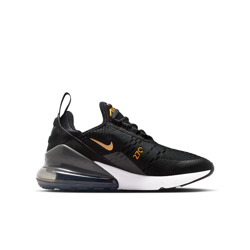 Nike Air Max 270 Black/Laser Orange/Iron Grey/Metallic Copper (943345-045)