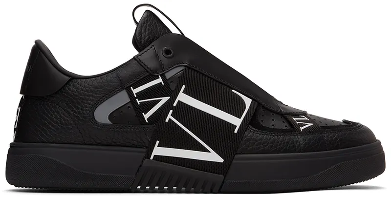 Valentino Garavani Black ‘VL7N’ Slip-On Sneakers (XY2S0E02WRQ)