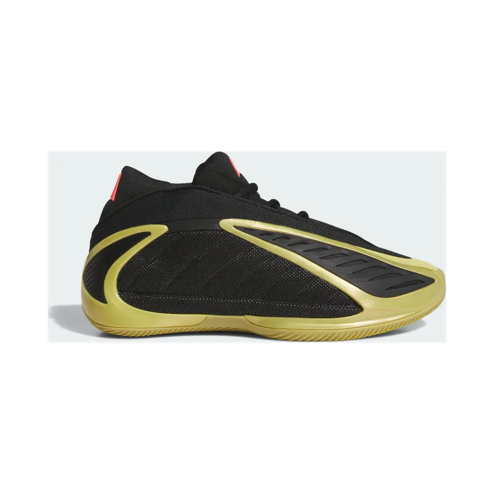 Adidas Anthony Edwards 2 Core Black / Gold Metallic / Solar Turbo (KJ1885)