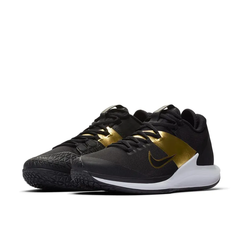 Nike Court Air Zoom Hero HC Black Metallic Gold (AA8018-005)
