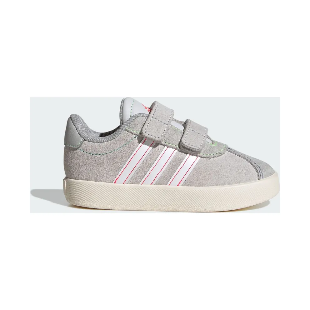 adidas VL Court 3.0 Dash Grey Cloud White Lime Burst (JP7878)