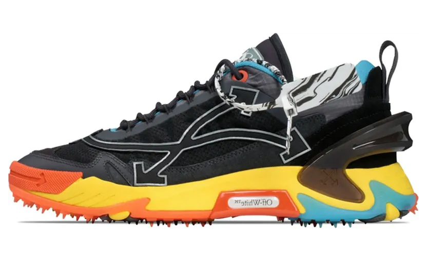 Off-White ODSY-2000 ‘Multi-Color’ Black/Yellow/Blue (OMIA190F20FAB0011810)