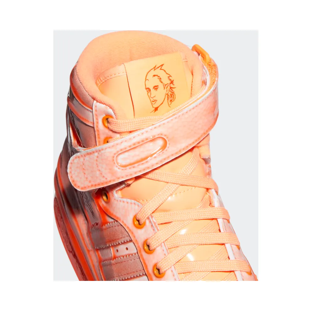 Adidas Jeremy Scott Forum Dipped Orange / White / Signal Orange (Q46124)