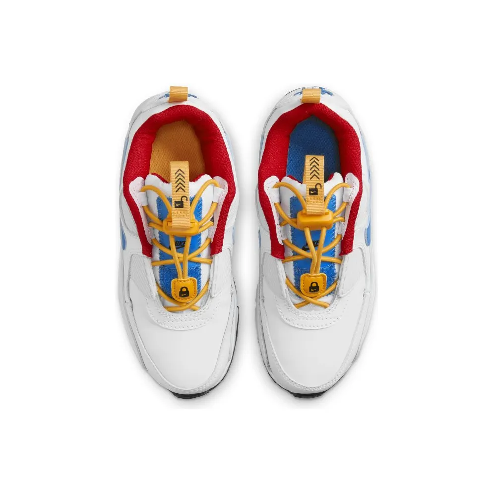 Nike Air Max 90 Toggle Younger Kids’ White (CV0064-105)