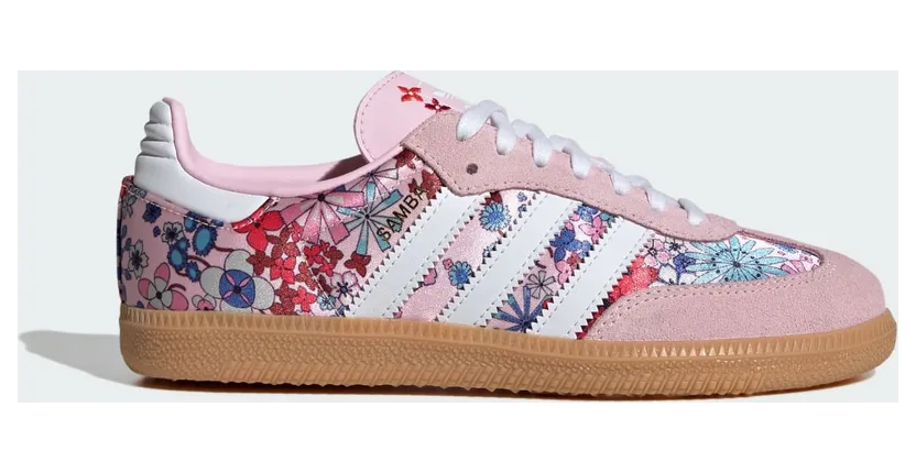 Adidas ADIDAS LIBERTY LONDON SAMBA OG SNEAKERS Clear Pink / Cloud White / Gum (JQ2008)