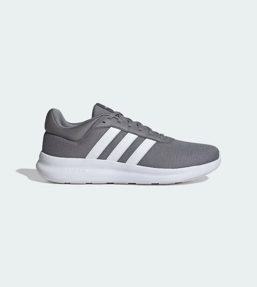Adidas Lite Racer 4.0 Grey Three / Cloud White / Cloud White (IE6134)