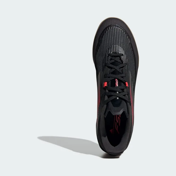 adidas F50 League Indoor Black Iron Metallic Lucid Red (IE1227)