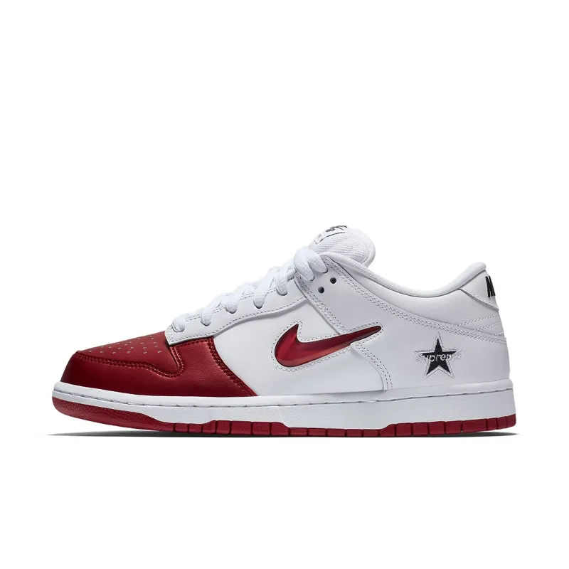 Nike SB x Supreme Dunk Low Red (2019) (CK3480-600)