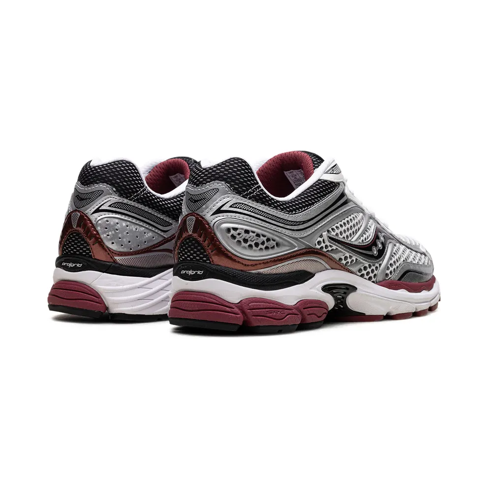 Saucony Pro Grid Omni 9 “Silver / Red” (S70739-1)