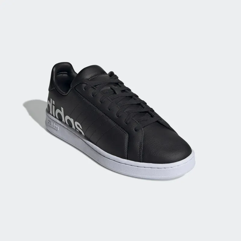 Adidas Grand Court Base Beyond Core Black / Core Black / Cloud White (H04557)