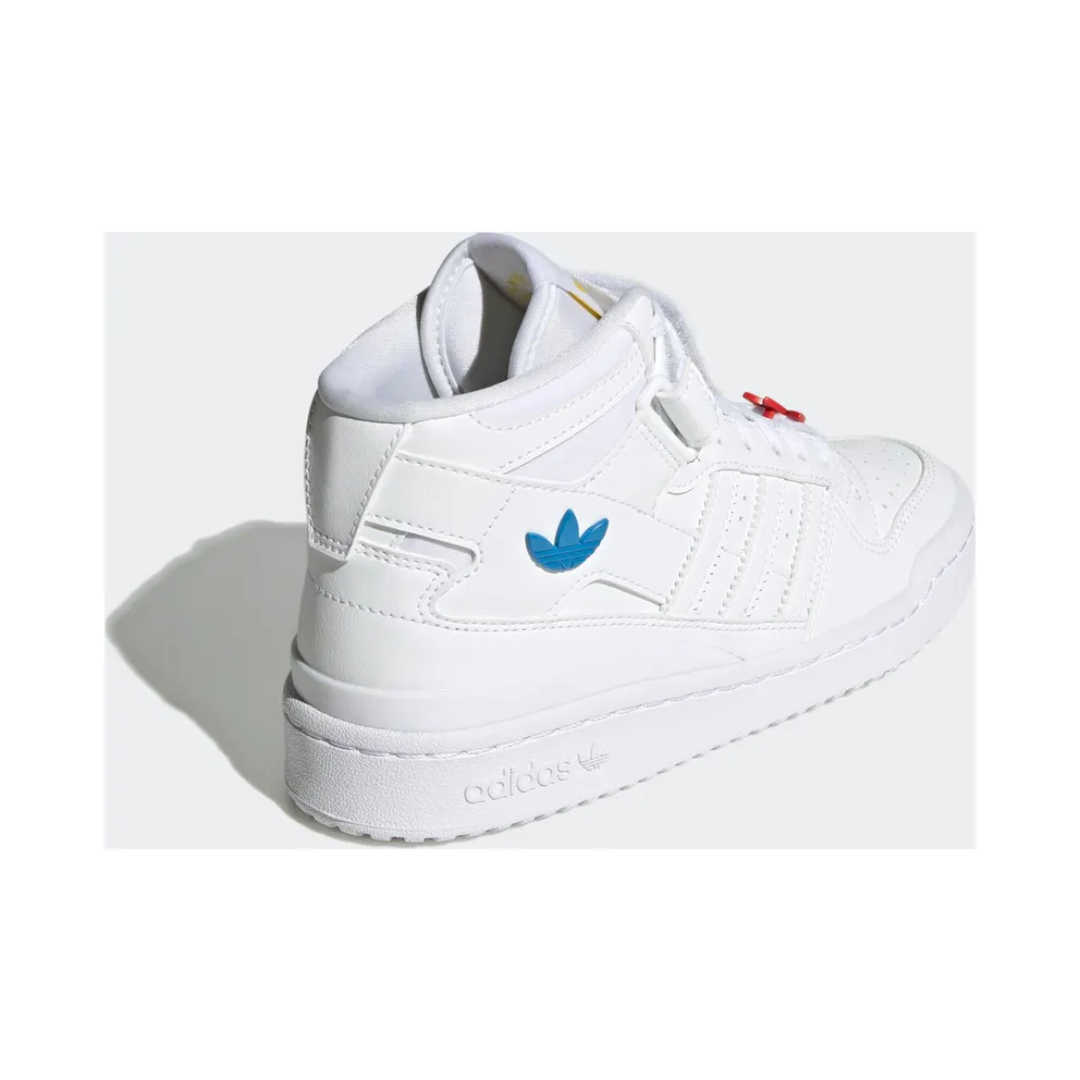 adidas Forum Mid Cloud White / Red / Bright Blue (GY9235)