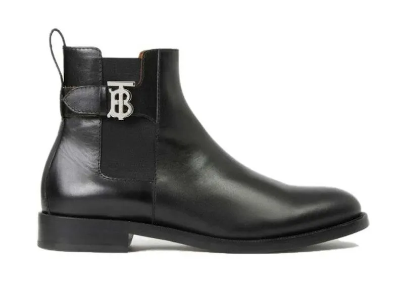 Burberry TB Logo Boots Black (8051327)