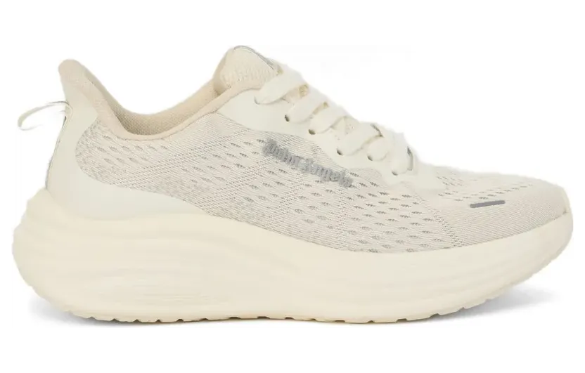 Palm Angels Gestrickte Sunset Sneakers – Nude (PWIA06RS26LEA0010B0B)
