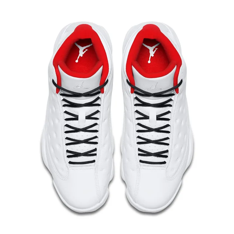 Jordan 13 Retro Alternate History of Flight White/Metallic Silver-University Red (414571-103)