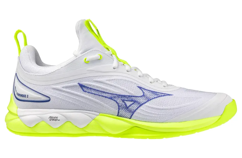 Mizuno Wave Luminous 3 White Lightning Yellow Dazzling Blue (V1GA242039)