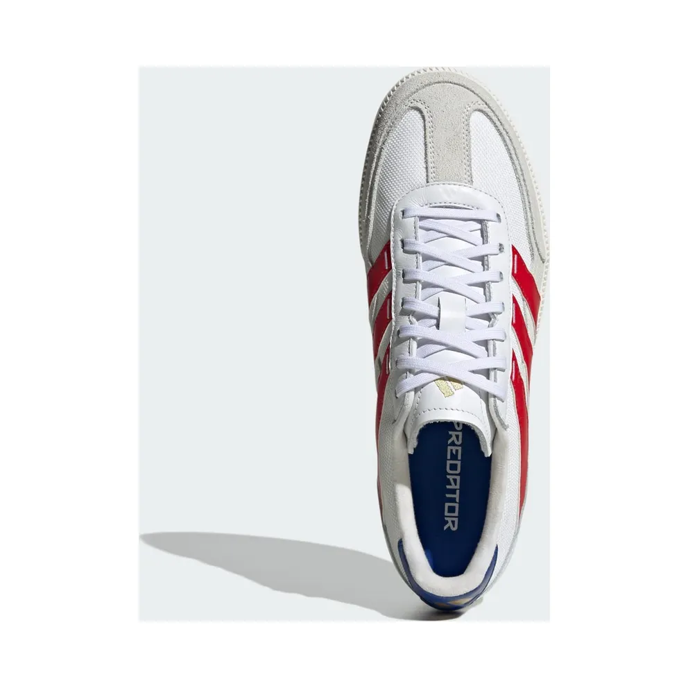 adidas Predator 24 League Low Freestyle Cloud White Better Scarlet Royal Blue (IG8974)