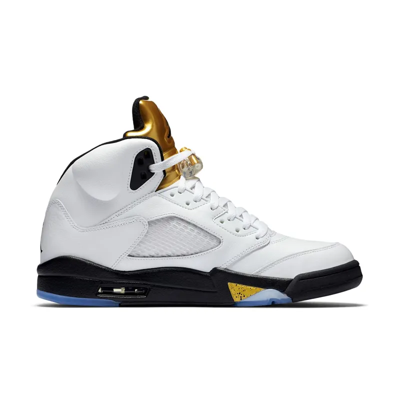 Air Jordan Nike AJ V 5 Olympic Gold (136027-133)