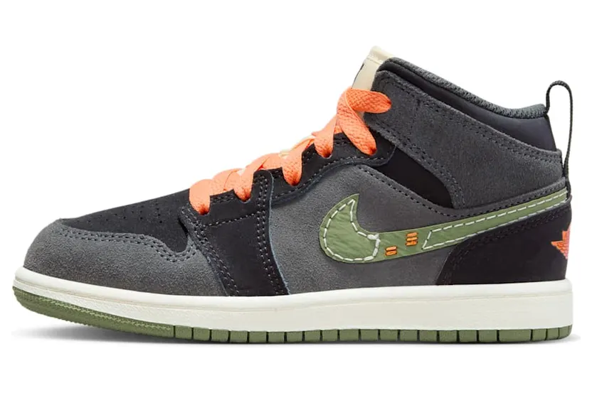 Jordan 1 Mid SE Craft Anthracite Light Olive (FD9094-003)