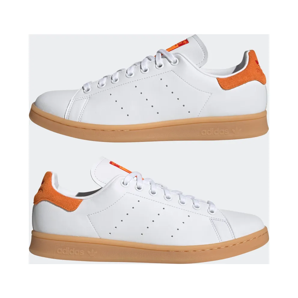 Adidas Stan Smith Cloud White / Gum / Orange Rush (GW0487)