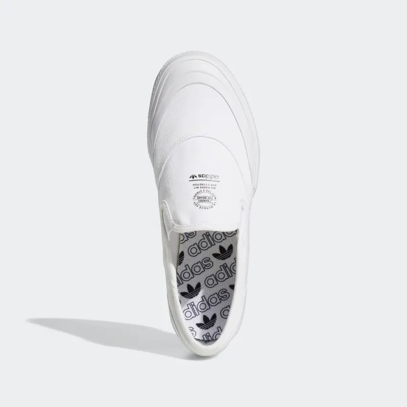 Adidas Nizza RF Slip Cloud White / Cloud White / Core Black (S23725)