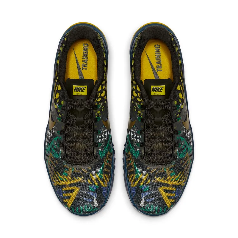 Nike Metcon 4 XD Multi-Color Snake Sequoia/Desert Moss-Nightshade-Laser Fuchsia-Lucid Green-Bright Citron (BV1636-300)