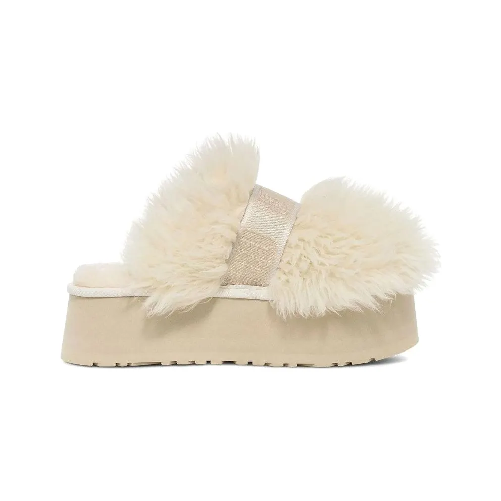 UGG Sustainable Fluff Momma Slide White (1131974-WHT)