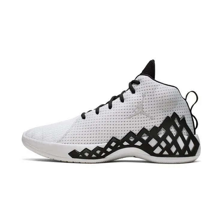 Jordan Jumpman Diamond Mid “White / Black / Metallic Silver” (CI1204-100)