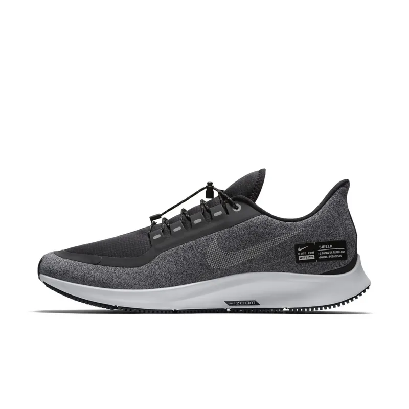 Nike Zoom Pegasus 35 Shield Black Cool Grey Black/White-Cool Grey-Vast Grey (AA1643-001)