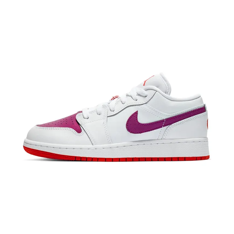 Air Jordan 1 Low GS White Berry (554723-161)