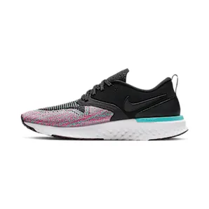Nike Odyssey React Flyknit 2 “Black / Hyper Jade / Ember Glow” (AH1016-003)