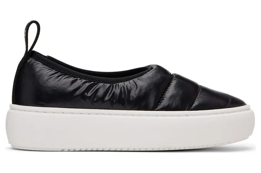 Marni Kids Navy Puffed Slip-On Sneakers (71592)