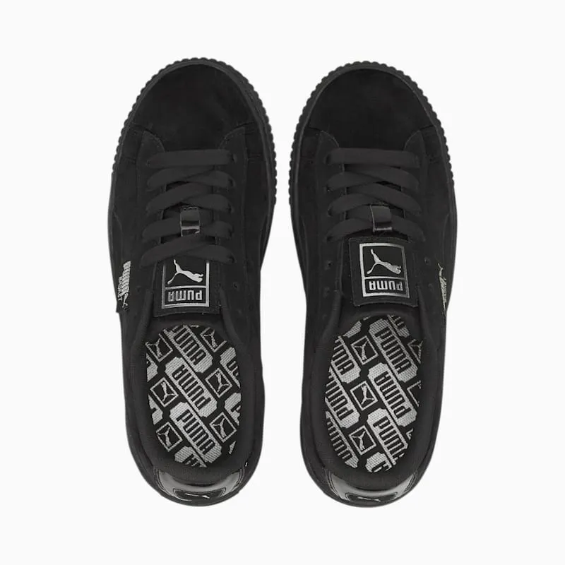 Puma Platform Velvet Black Gold (373935-01)