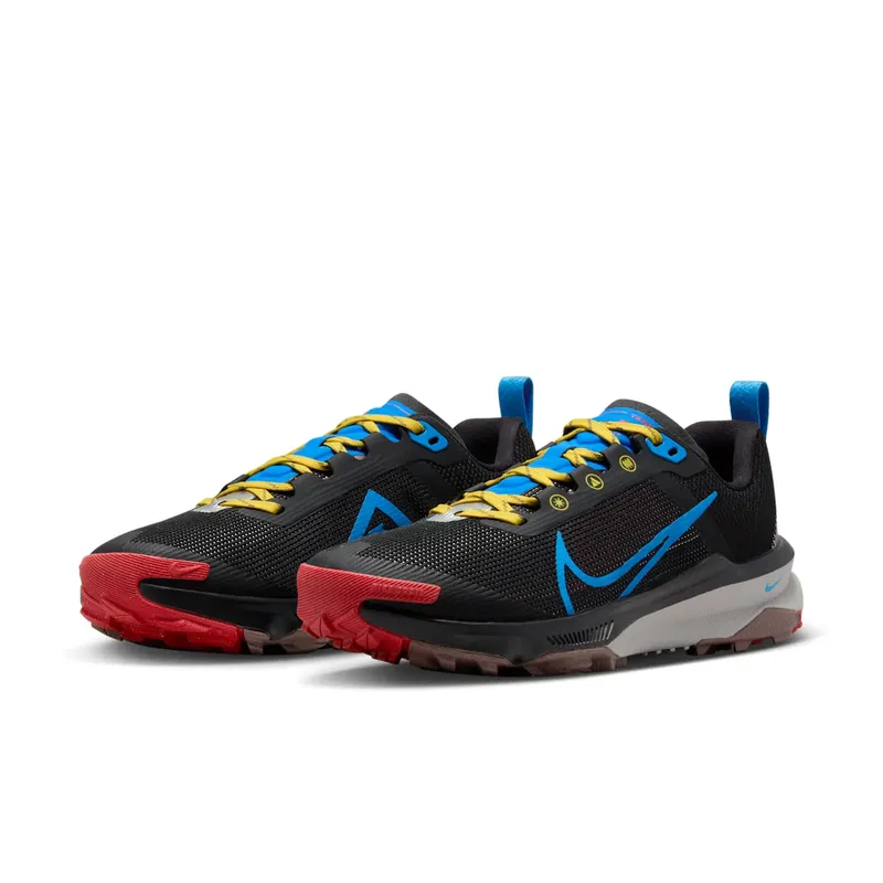 Nike React Terra Kiger 9 Black Track Red Vivid Sulfur Light Photo Blue (DR2694-002)