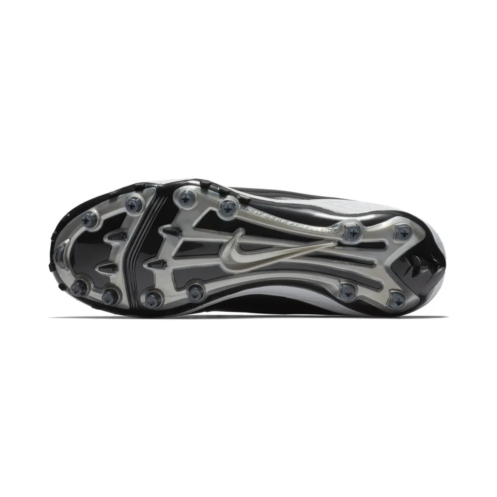 Jordan 11 Retro Low Cleat Black Black/White-Metallic Silver (AO1560-011)