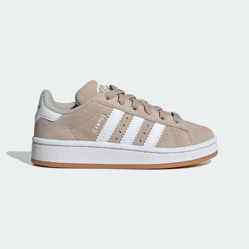 Adidas Campus 00s with Elastische Veters Kids Wonder Beige / Cloud White / Gum (JI4462)