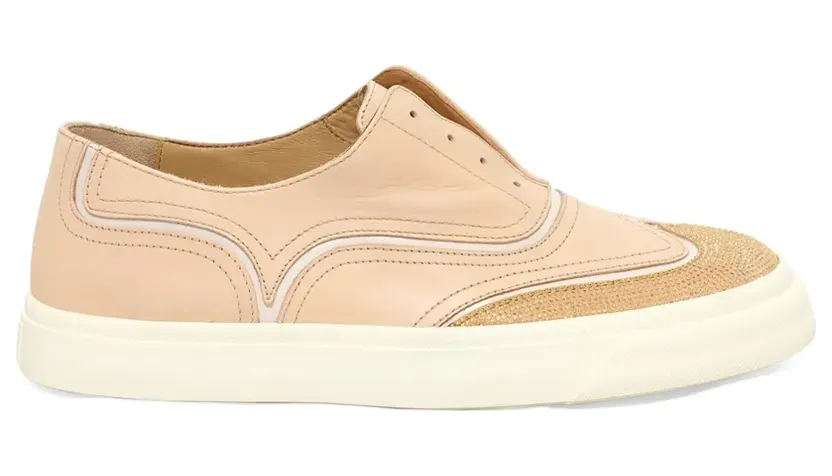 Giuseppe Zanotti crystal-embellished sneakers – Beige (RW6035002)