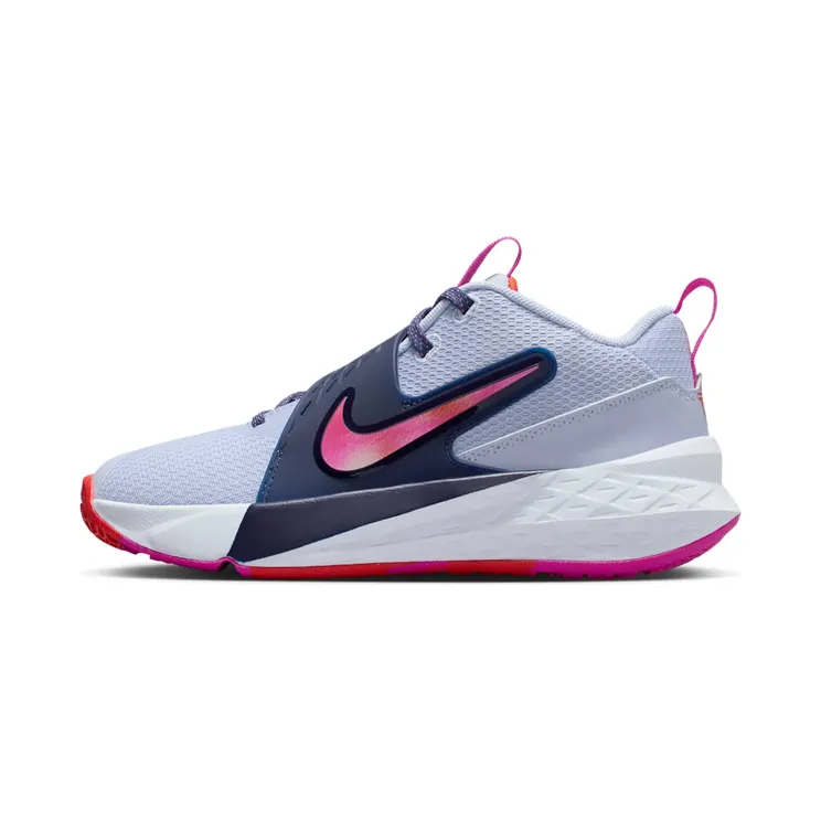 Nike Team Hustle D 12 Ghost Midnight Navy Picante Red Fire Pink (HF6279-005)