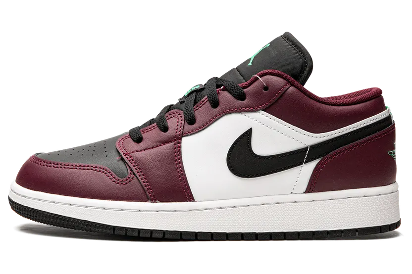 Air Jordan 1 Low SE Dark Beetroot Roma Green (GS) (DM0589-635)