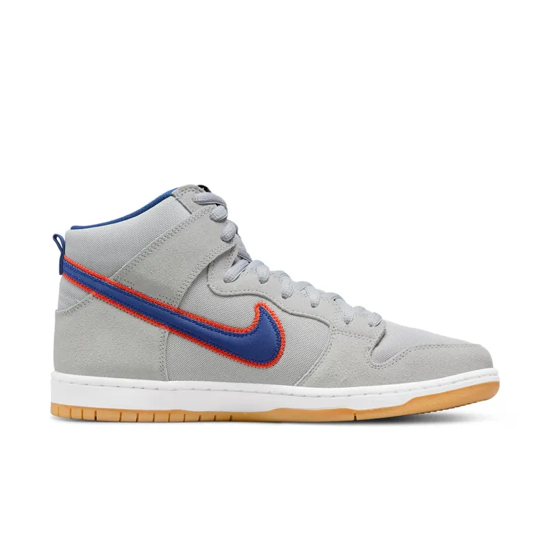 Nike SB Dunk High New York Mets – “Cloud Grey / Rush Blue / Team Orange / White” (DH7155-001)
