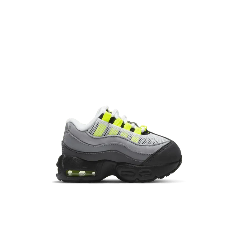 Nike Air Max 95 OG Neon 2020 (TD) Black/Neon Yellow-Light Graphite (CZ0949-001)