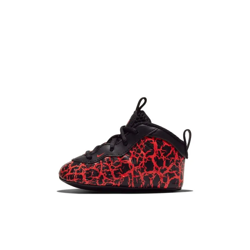 Nike Air Foamposite One Cracked Lava (I) Black/Bright Crimson (644790-012)