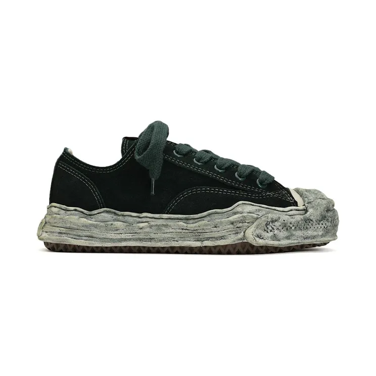 Maison Mihara Yasuhiro Hank OG Sole Suede Low Green (A13FW732-GRN)