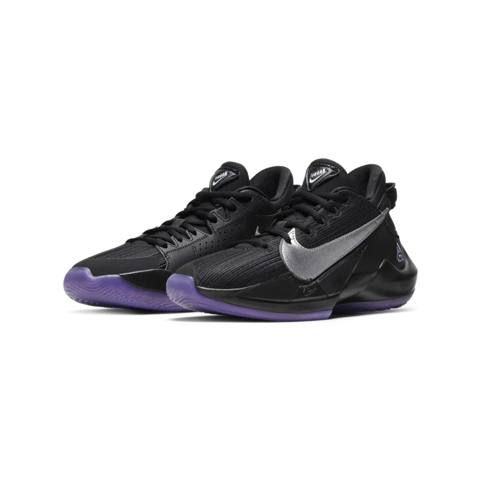 Nike Zoom Freak 2 GS ‘Dusty Amethyst’ Black/Metallic Silver/Dusty Amethyst (CN8574-005)