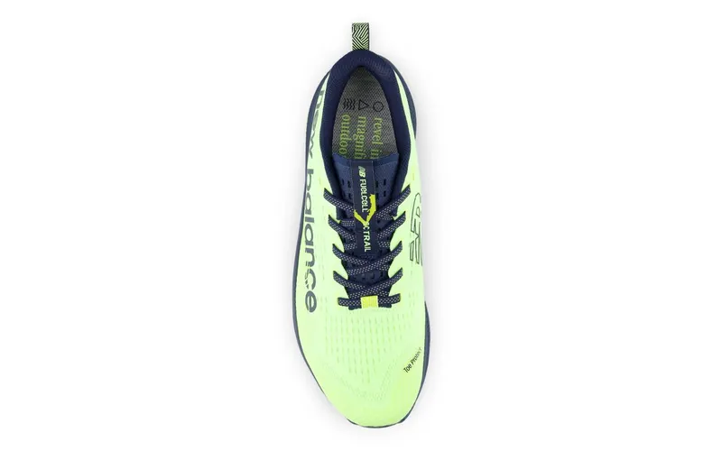New Balance FuelCell SuperComp Trail Bleached Lime Glow Navy (MTTRXCC)