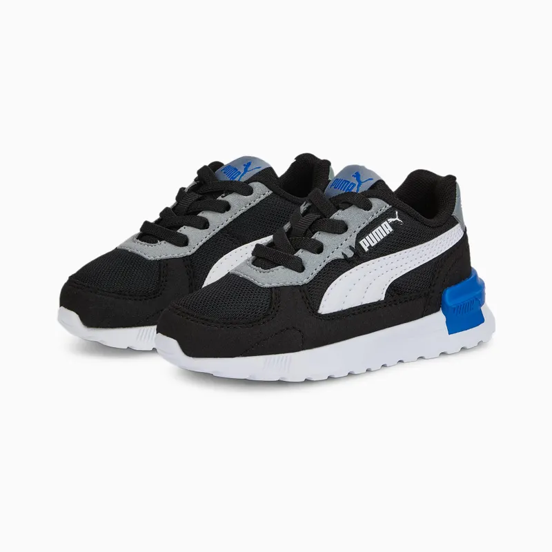PUMA Graviton AC Babies’ Black/White/Quarry (381989-10)
