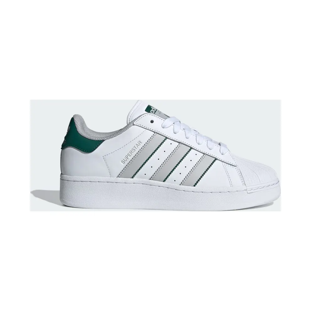 adidas Superstar XLG Schuh Cloud White / Grey Two / Collegiate Green (IE0763)