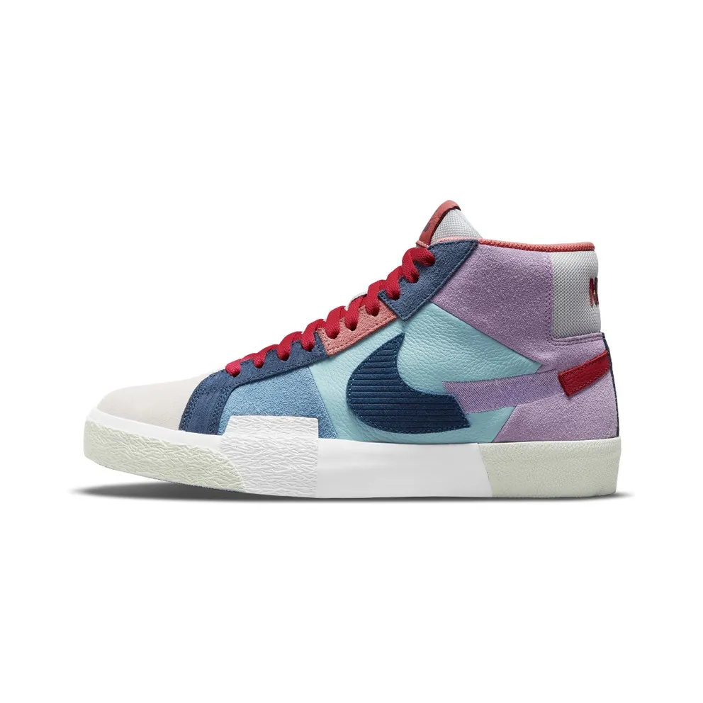 Nike SB Zoom Blazer Mid Premium Skate Shoe Purple (DA8854-500)