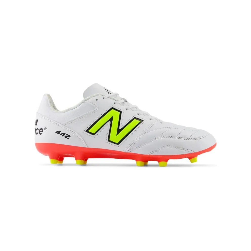 New Balance 442v2 Team FG White Energy Red Hi-lite (MS42FIB2)